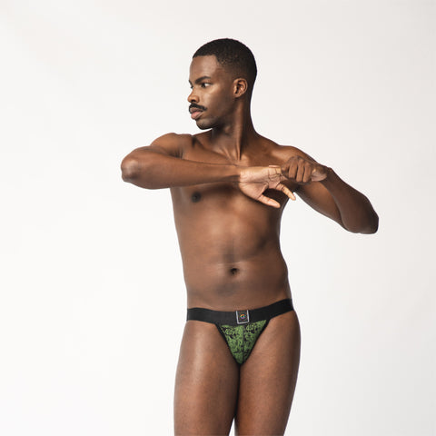Premium Cotton Print Jockstrap